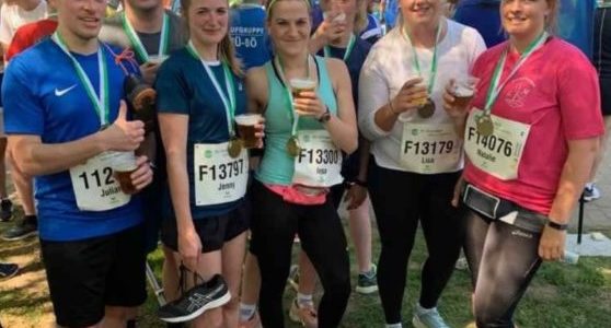 BV Alme beim Paderborner Osterlauf
