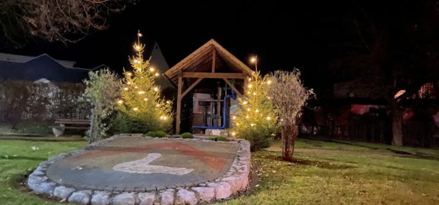Weihnachten an der Pumpe