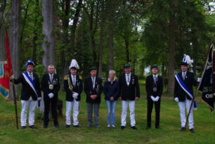 Ehrungen der Jubelpaare und Kranzniederlegung am Ehrenmal