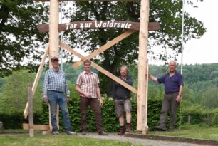 Tor zur Waldroute steht wieder