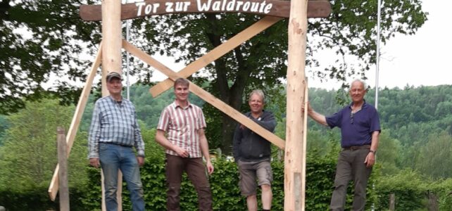 Tor zur Waldroute steht wieder