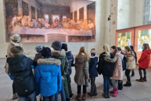 Kommunionkinder besuchten Kloster Dalheim