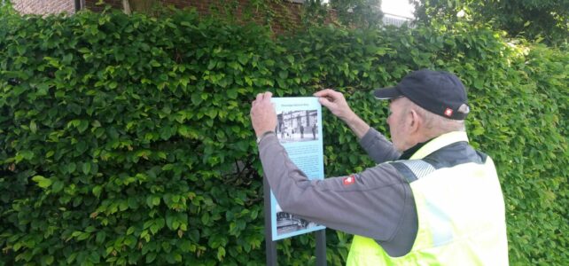 Weitere Informationstafeln aufgestellt Weitere Informationstafeln aufgestellt