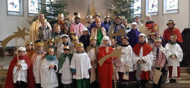 Morgen gehen die Sternsinger von Haus zu Haus Morgen gehen die Sternsinger von Haus zu Haus