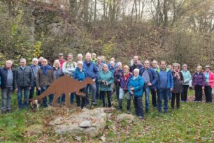 Tolle Wanderung zum Dino