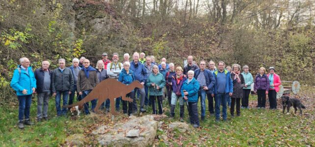Tolle Wanderung zum Dino