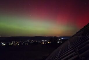 Polarlichter über Alme