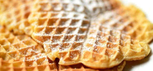 Waffelbacken für guten Zweck