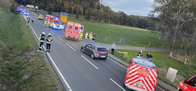 Verkehrsunfall mit fünf Verletzen