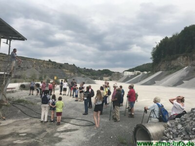 Wanderung mit Steinbruchführung Juni 2017