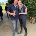 Das neue Kneppen-Königspaar Bianca & Bastian