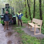 Bankaufbau Mehrgenerationenweg