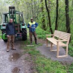 Bankaufbau Mehrgenerationenweg