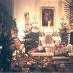 Chorraum Weihnachten 1957