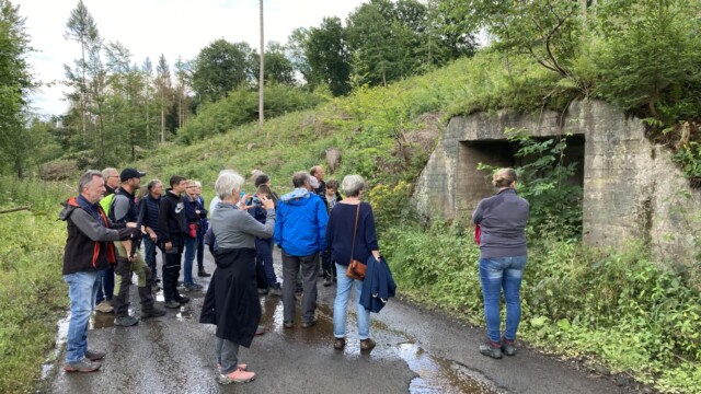 Wanderung durch das MUNA Gelände - im August